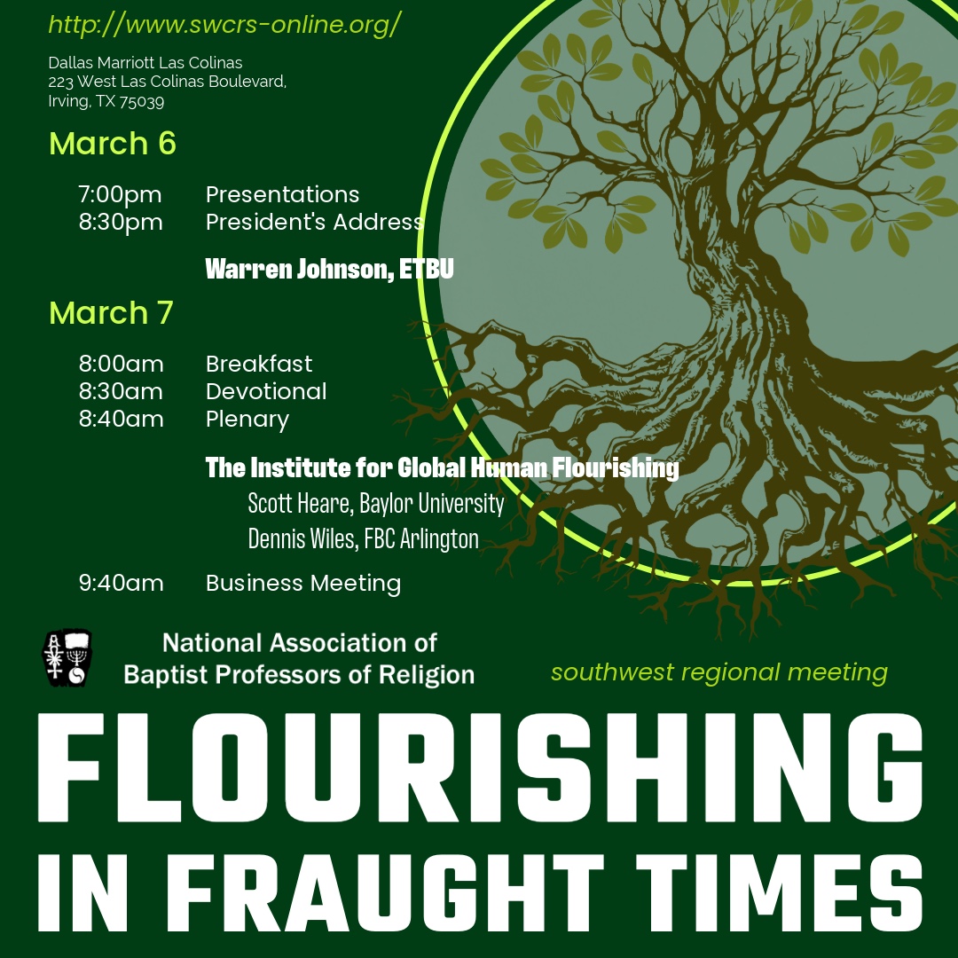 FLOURISHING IN FROUGHT TIMES